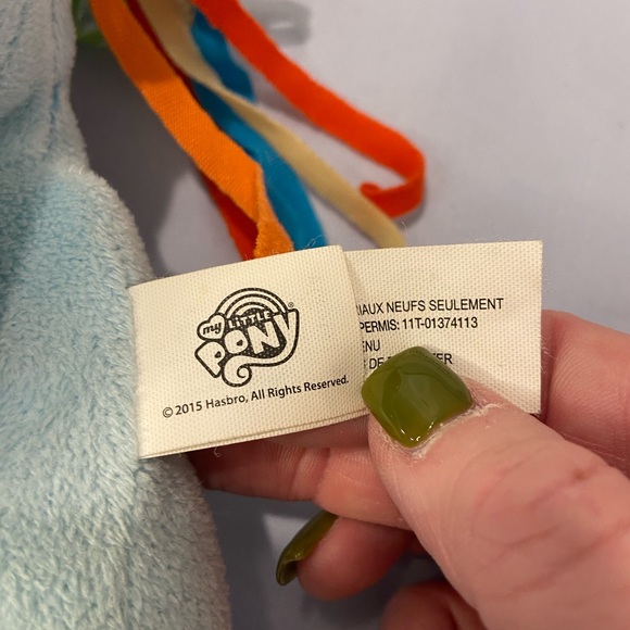 Hasbro 2015 My Little Pony Rainbow Dash Plush Stuffed Animal 12 inches - Picture 5 of 8